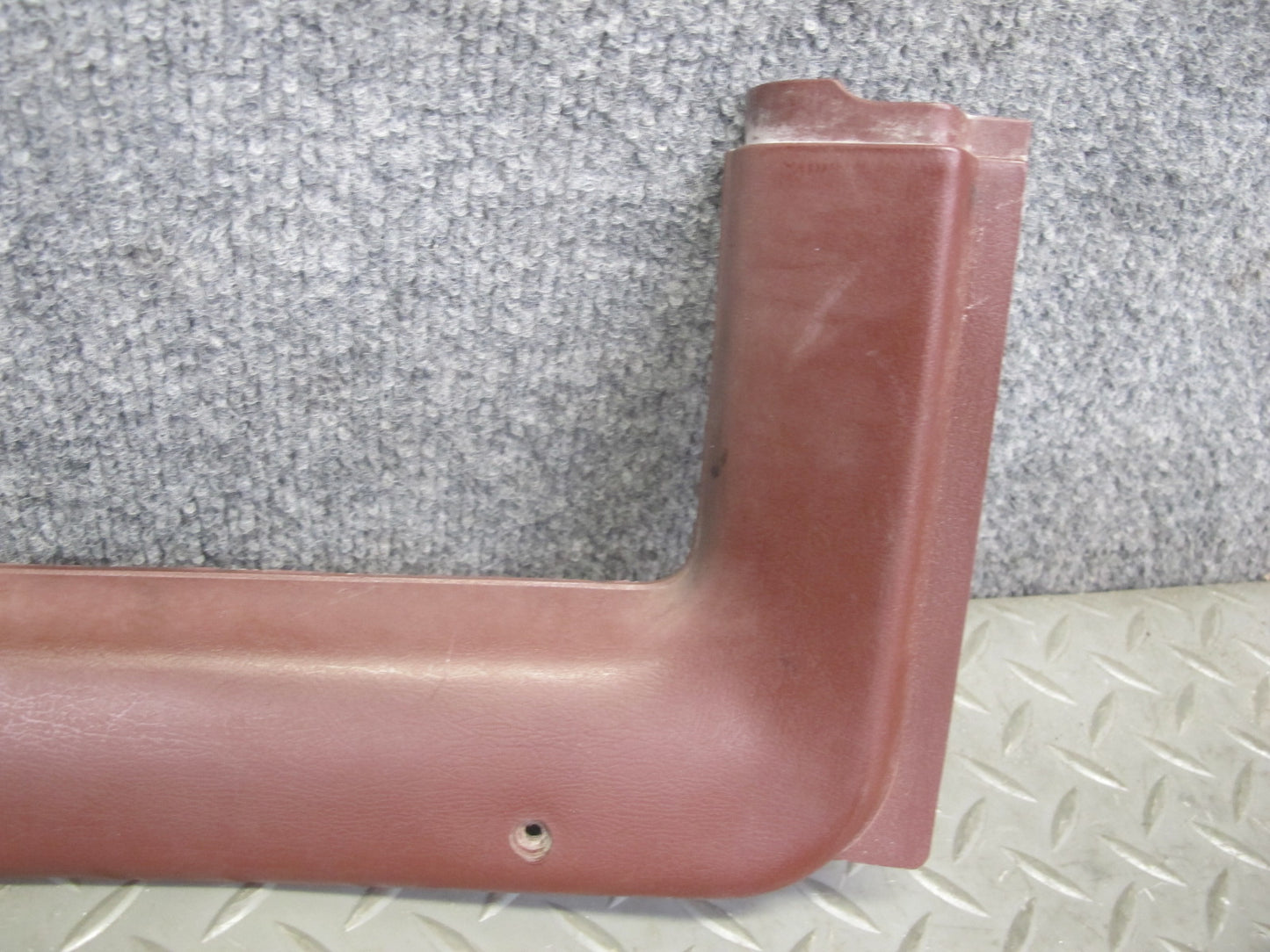 84-85 Mazda RX7 FB Set of 2 Left & Right Interior B Pillar Trim Panel RED OEM