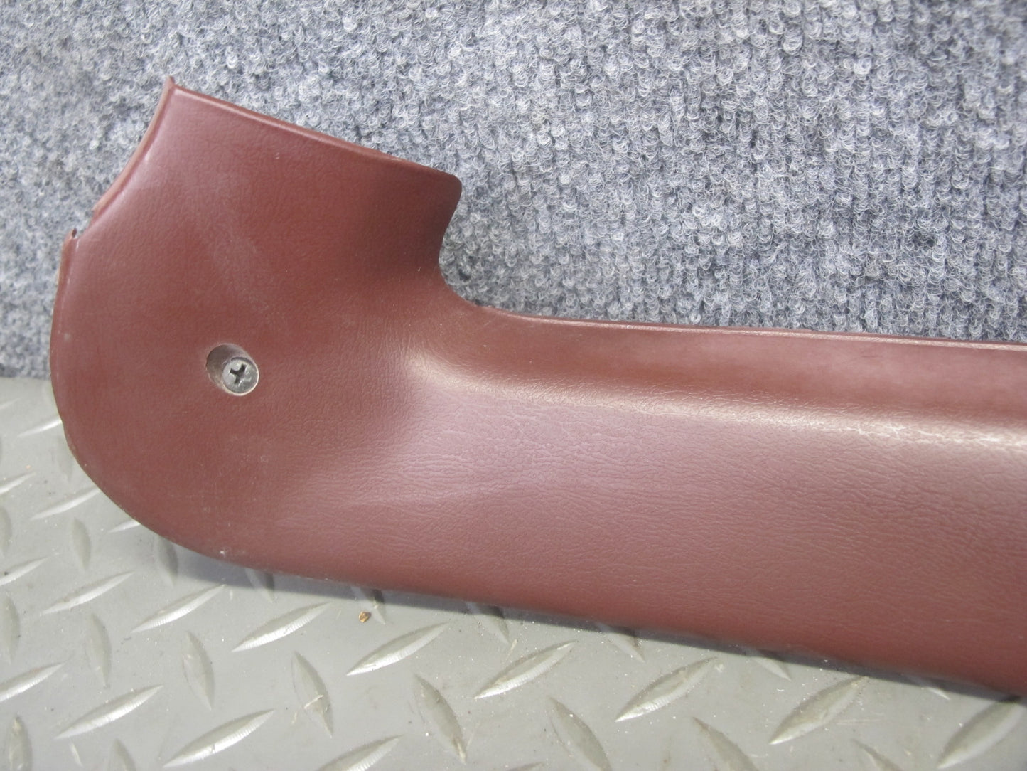 84-85 Mazda RX7 FB Set of 2 Left & Right Interior B Pillar Trim Panel RED OEM