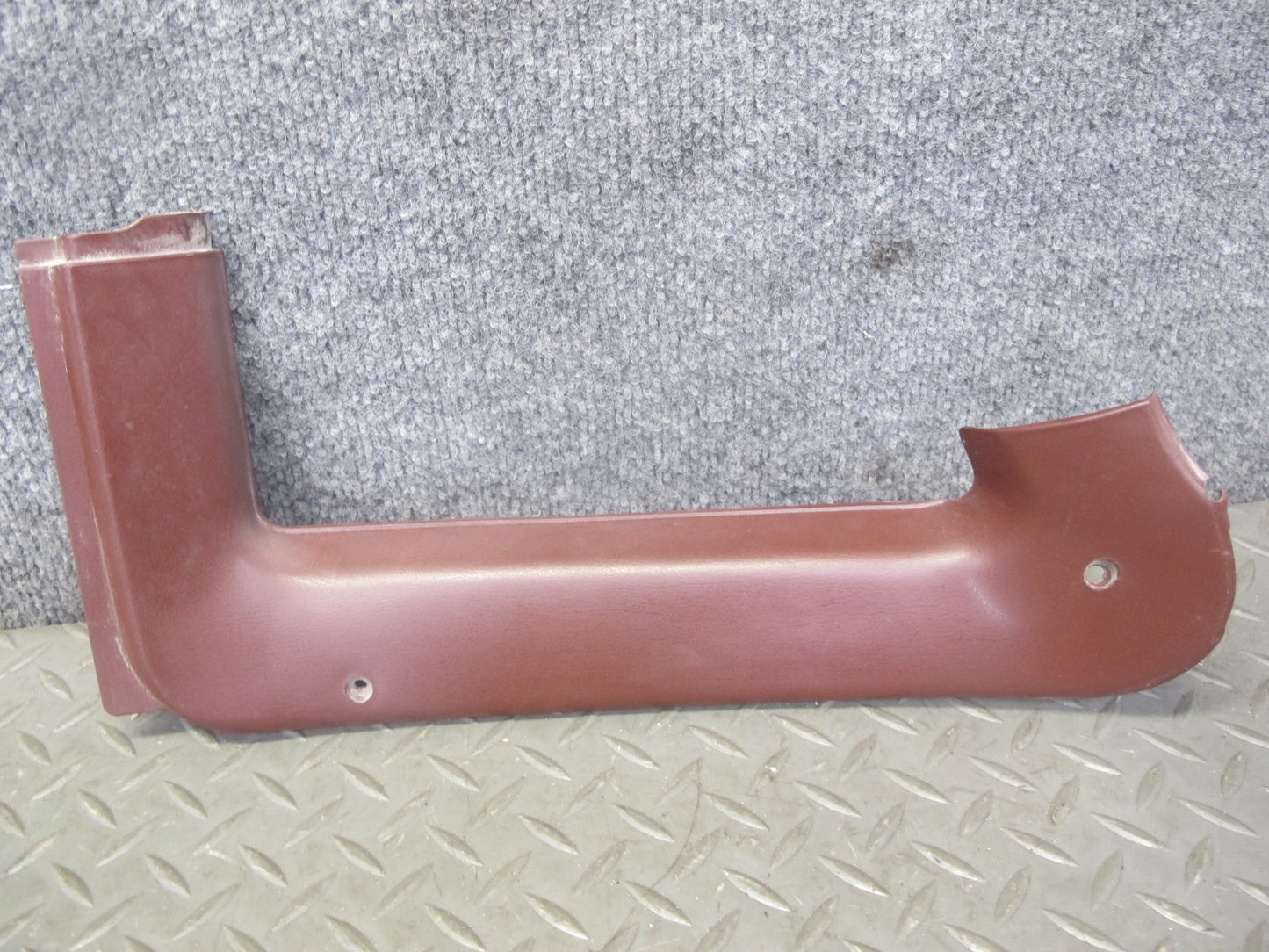 84-85 Mazda RX7 FB Set of 2 Left & Right Interior B Pillar Trim Panel RED OEM