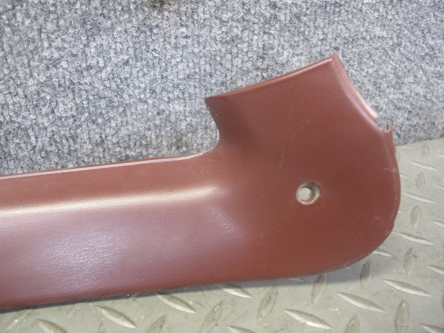 84-85 Mazda RX7 FB Set of 2 Left & Right Interior B Pillar Trim Panel RED OEM