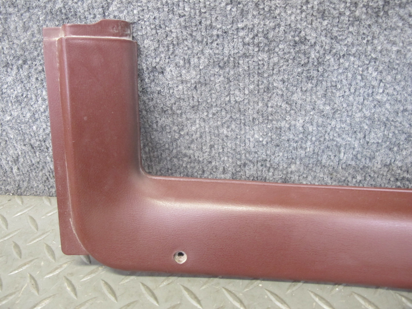 84-85 Mazda RX7 FB Set of 2 Left & Right Interior B Pillar Trim Panel RED OEM