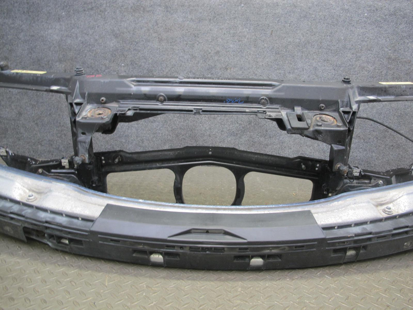 01-06 BMW E46 Convert Front Bumper Reinforcement Bar Radiator Core Support OEM