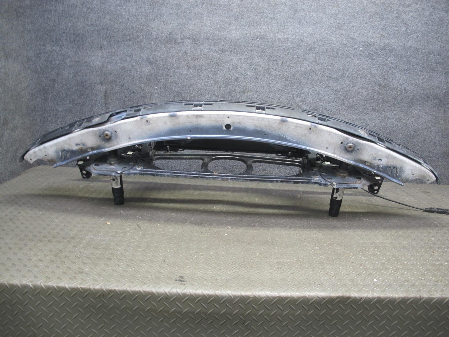 01-06 BMW E46 Convert Front Bumper Reinforcement Bar Radiator Core Support OEM