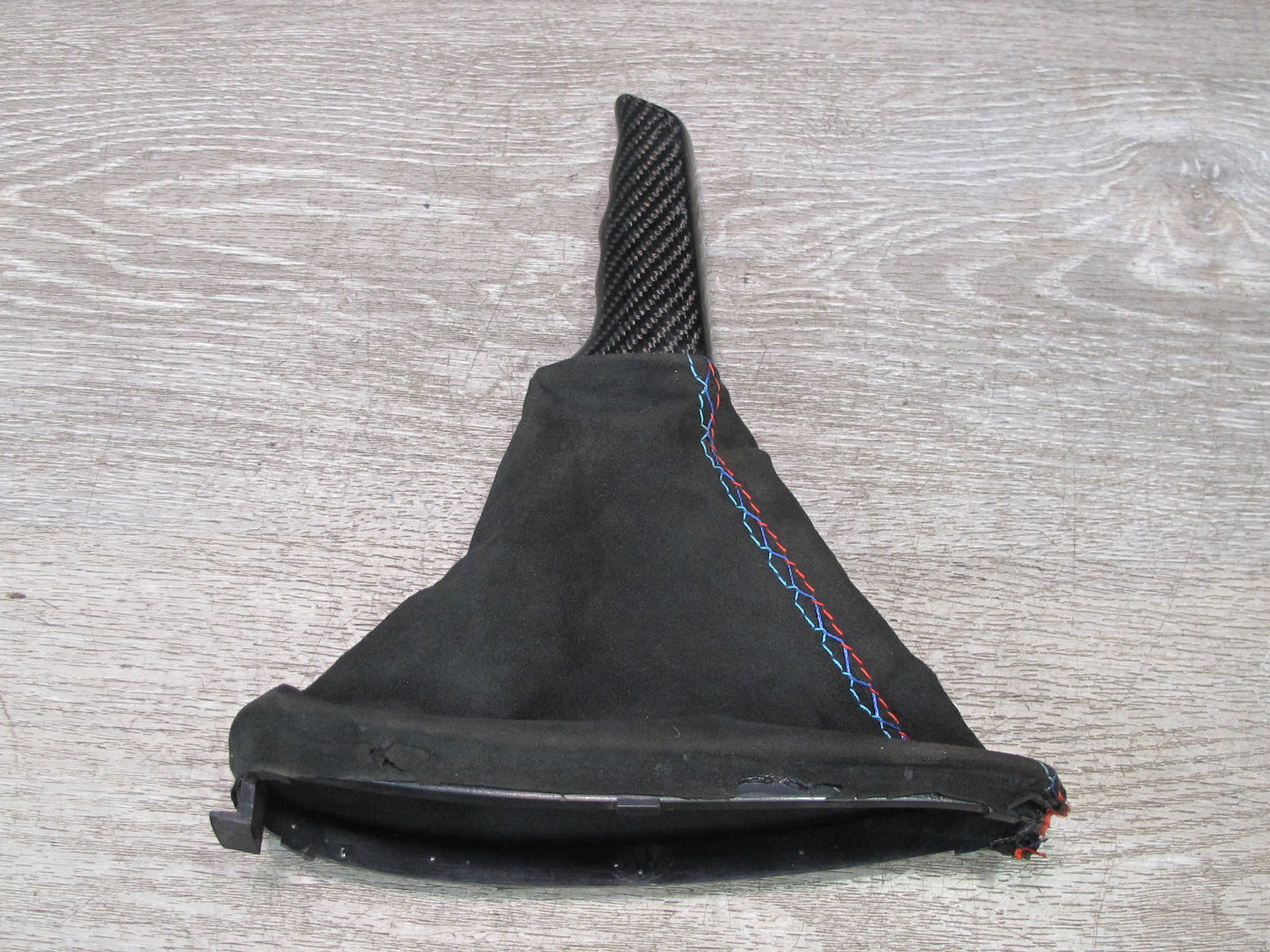 2006-2010 BMW E63 E64 Aftermarket Alcantara Carbon Parking Brake Handle w Boot