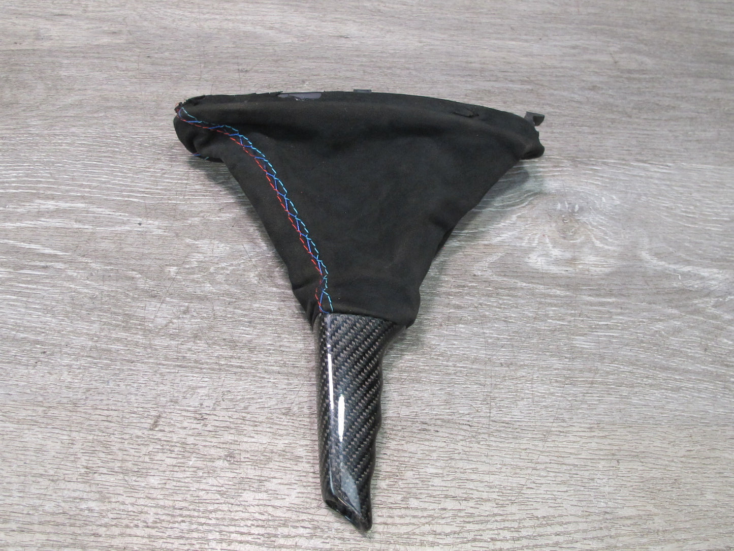 2006-2010 BMW E63 E64 Aftermarket Alcantara Carbon Parking Brake Handle w Boot