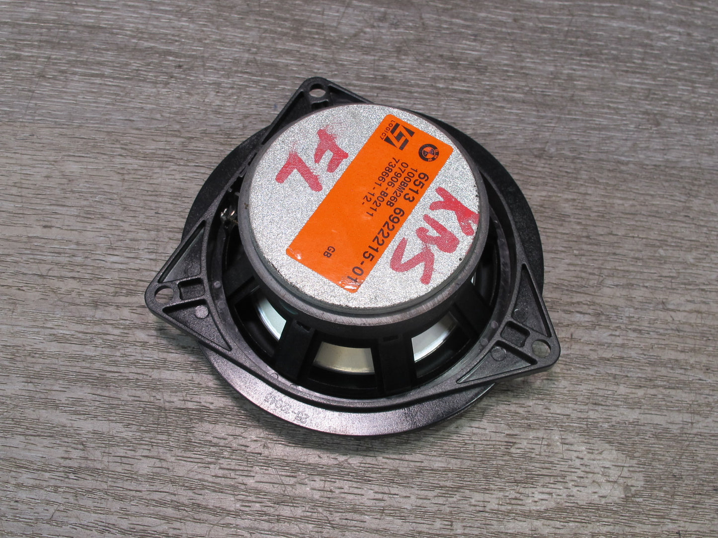 2006-2010 BMW E63 E64 Front or Rear Door Quarter TOP Hifi Audio Speaker Set of 2