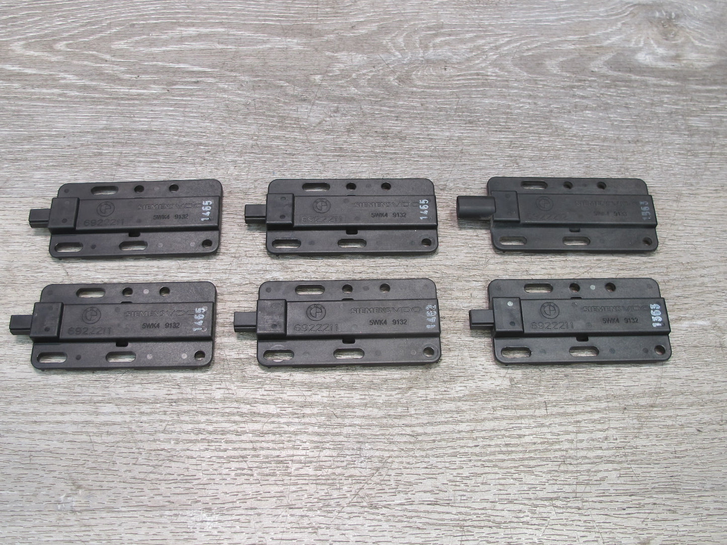 2006-2010 BMW E63 E64 Keyless Entry Antenna Sensor Set of 6