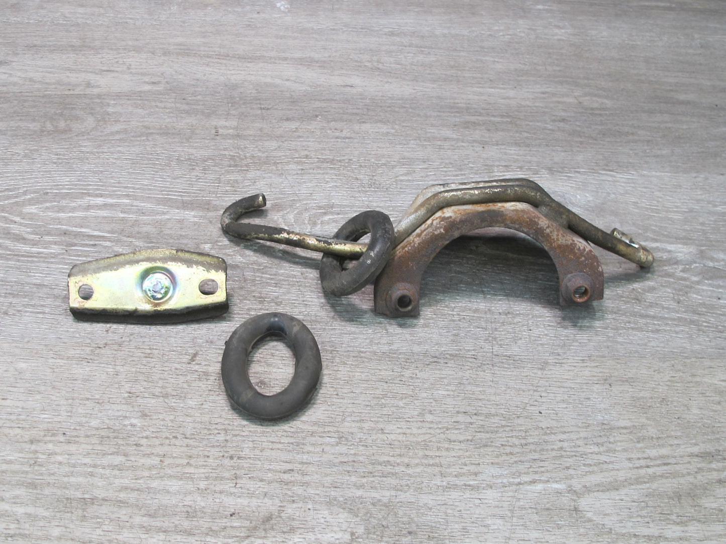86-92 Toyota Supra MA70L Exhaust Pipe Hanger Bracket Mount Set OEM