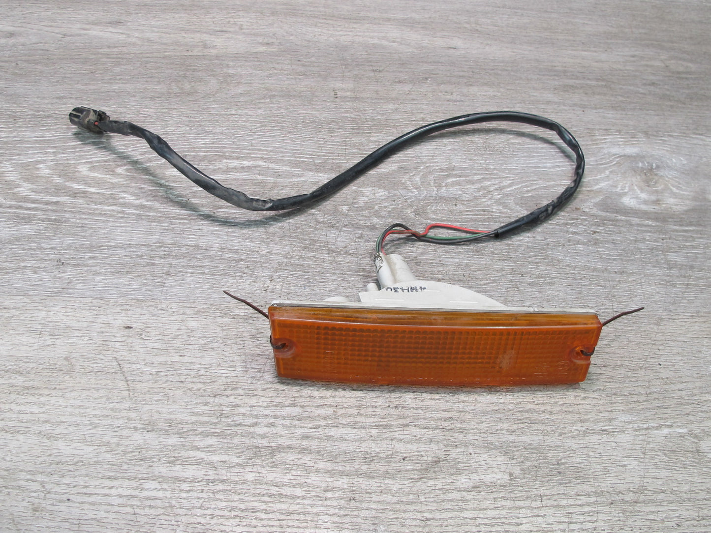 86-88 Mazda RX7 Front Right Headlight Lens Turn Signal Marker Light Lamp Set OEM