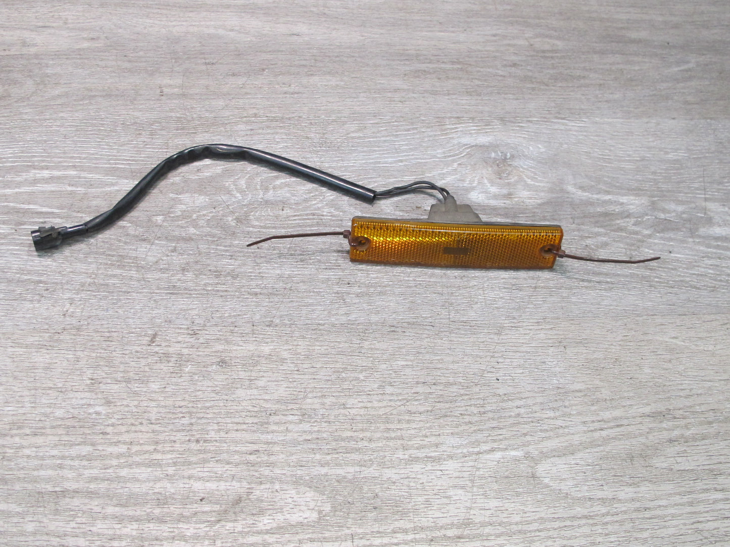 86-88 Mazda RX7 Front Right Headlight Lens Turn Signal Marker Light Lamp Set OEM