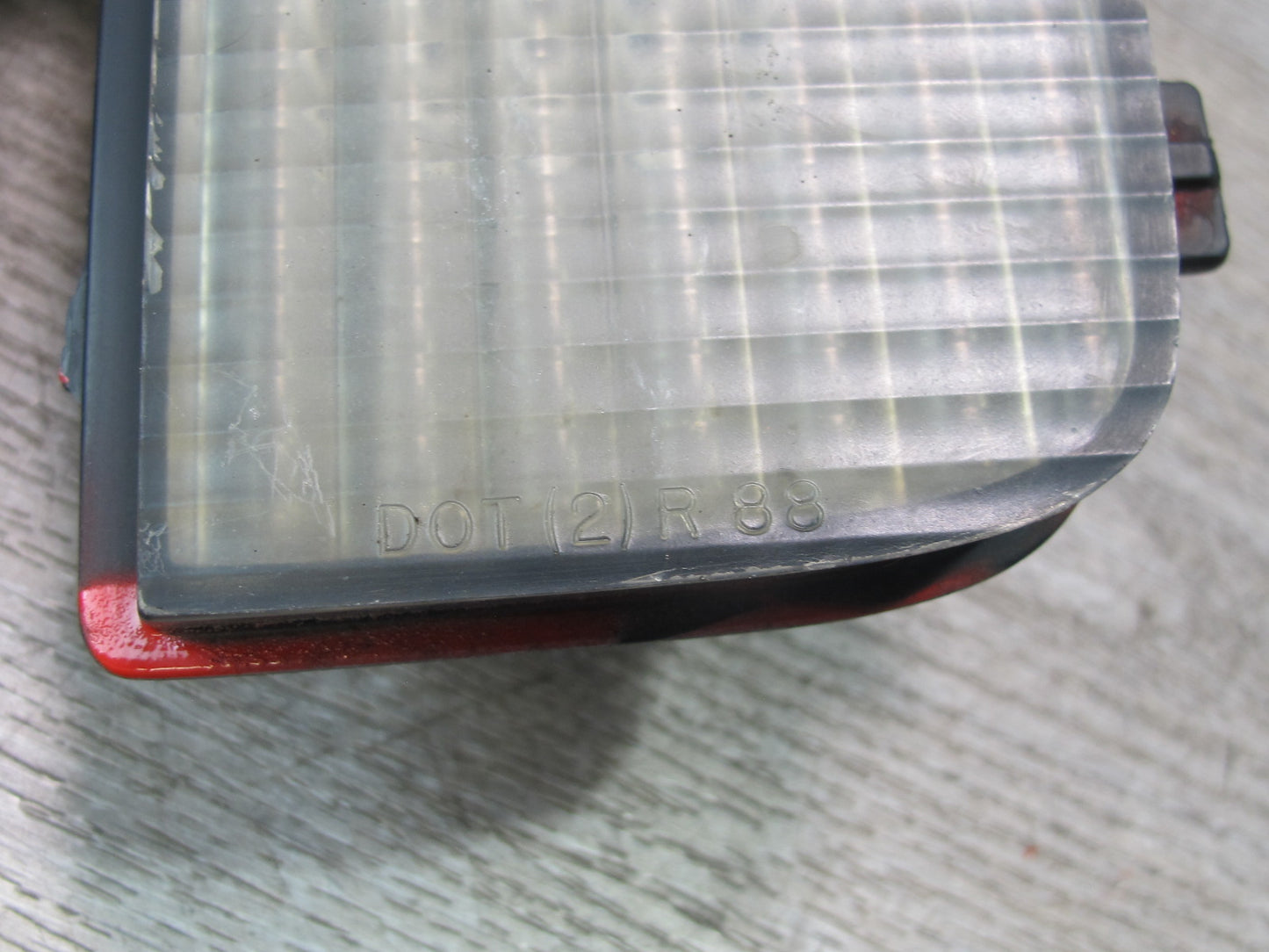 91-96 Chevrolet Corvette C4 Rear Bumper Reverse Back UP Light Lamp Set OEM