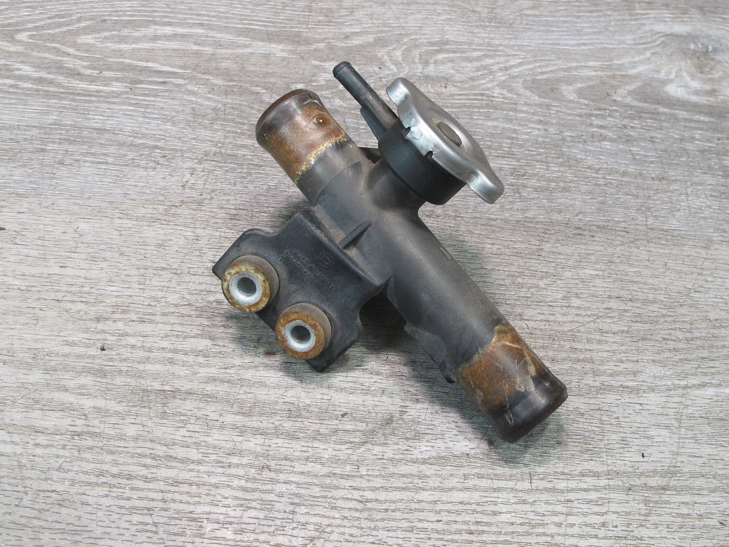 85-89 Toyota MR2 AW15 Coolant Water Filler Neck w Cap OEM
