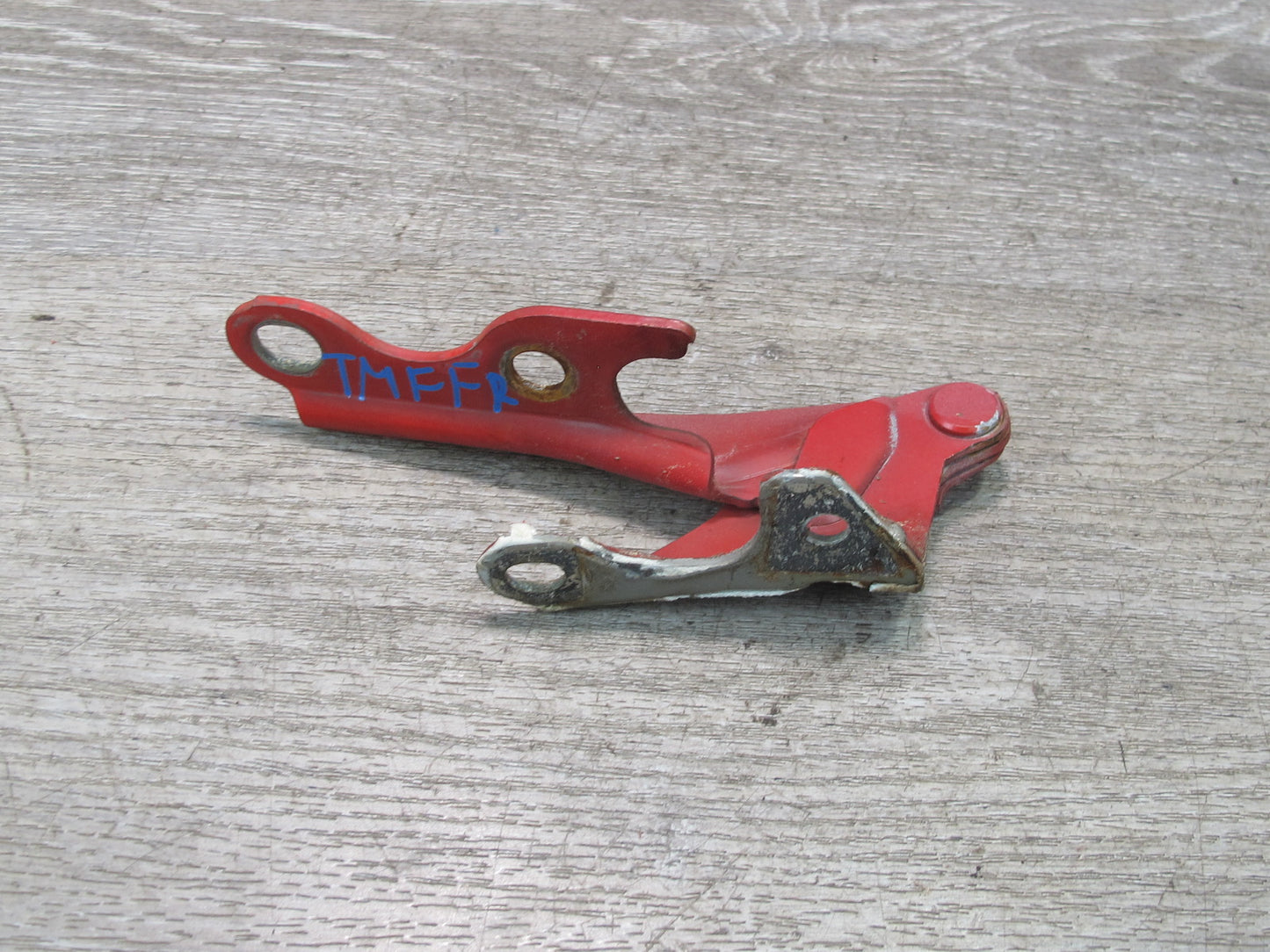 85-89 Toyota MR2 AW15 Set of 2 Front Left & Right Hood Frunk Hinge RED OEM