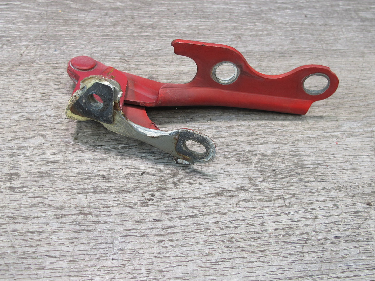 85-89 Toyota MR2 AW15 Set of 2 Front Left & Right Hood Frunk Hinge RED OEM