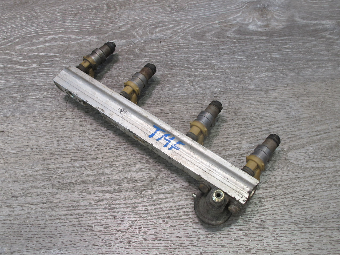 88-89 Toyota MR2 AW15 1.6L 4AGE Engine Fuel Rail Injector Set OEM