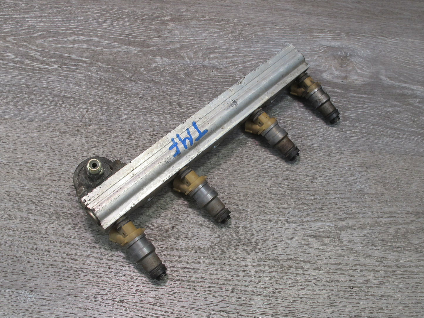 88-89 Toyota MR2 AW15 1.6L 4AGE Engine Fuel Rail Injector Set OEM