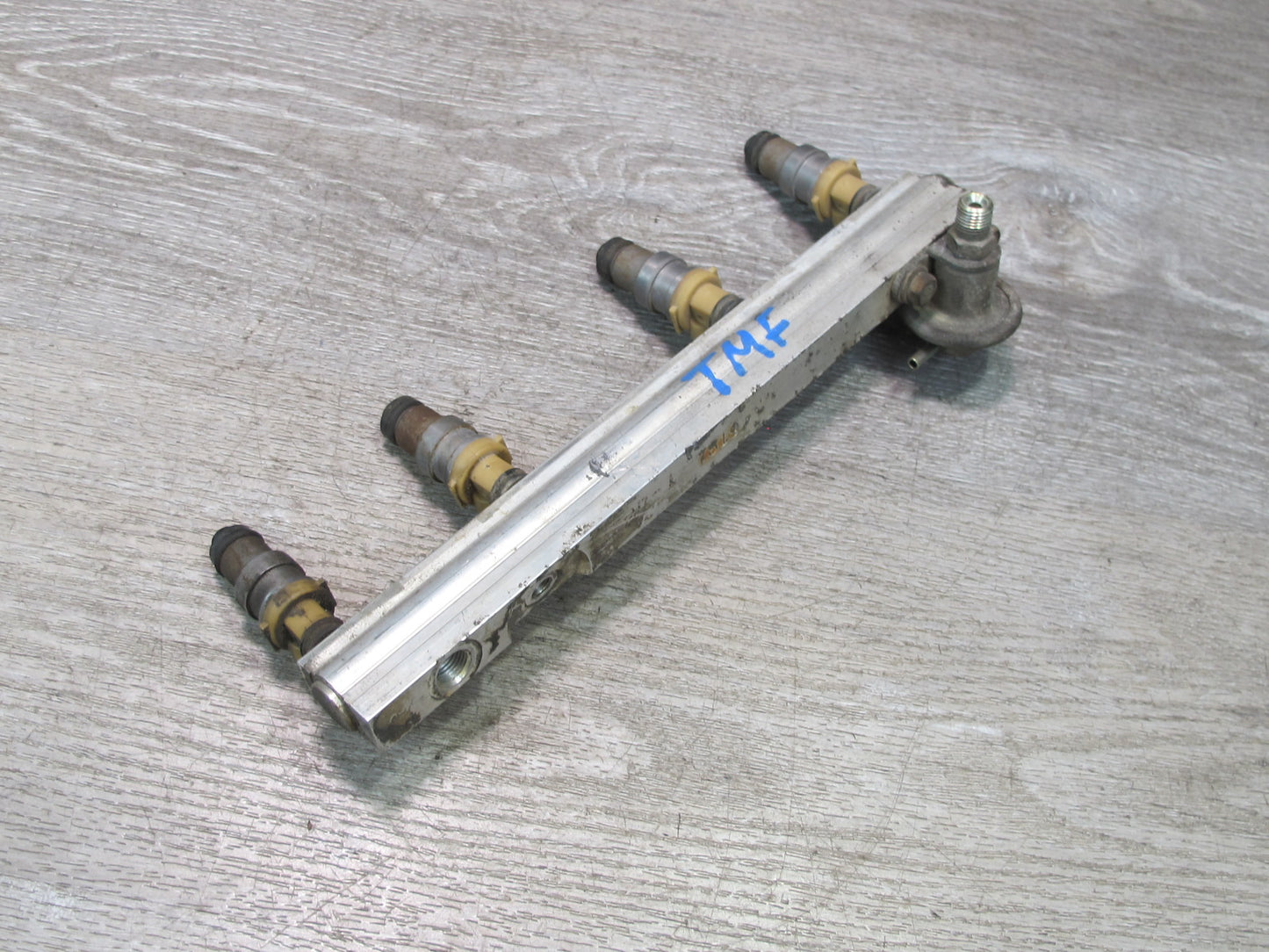 88-89 Toyota MR2 AW15 1.6L 4AGE Engine Fuel Rail Injector Set OEM