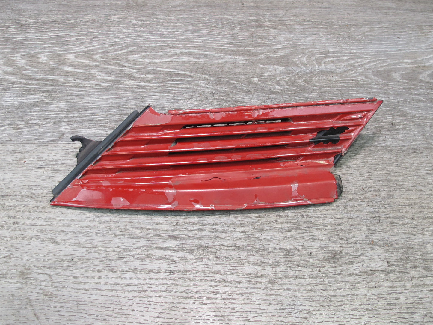 85-89 Toyota MR2 AW15 Rear Left & Right Exterior C-pillar Vent Trim Set RED OEM