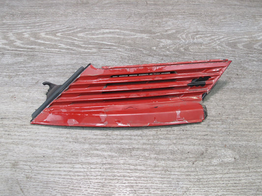 85-89 Toyota MR2 AW15 Rear Left & Right Exterior C-pillar Vent Trim Set RED OEM