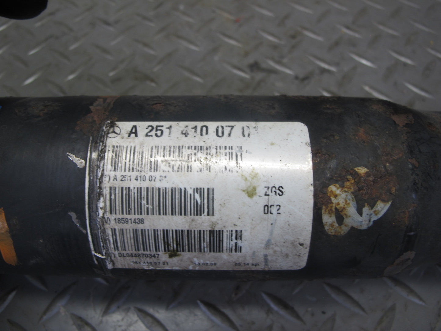 07-11 Mercedes W164 ML63 AMG AWD Front Drive Shaft Driveshaft 2514100701 OEM
