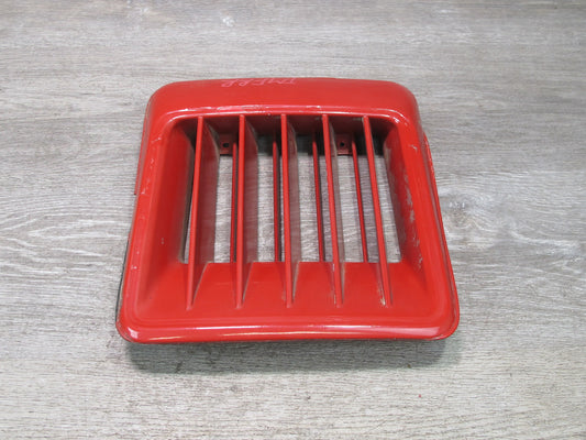 87-88 Toyota MR2 AW15 Right Quarter Panel Air Inlet Scoop Vent Grille RED OEM