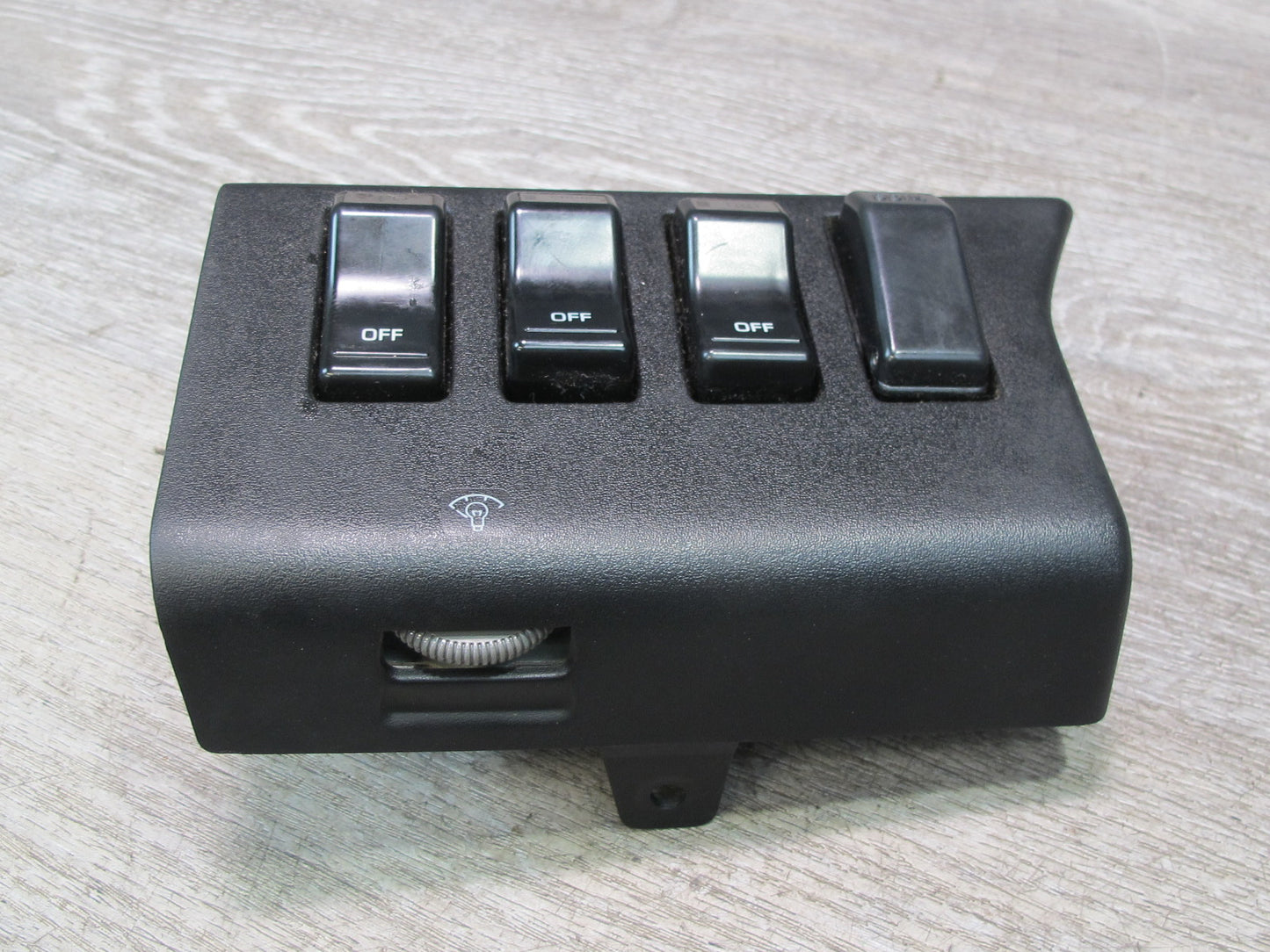 86-88 Toyota Supra MA70L Cruise Fog Light Defrost Dimmer Coin Button Switch OEM