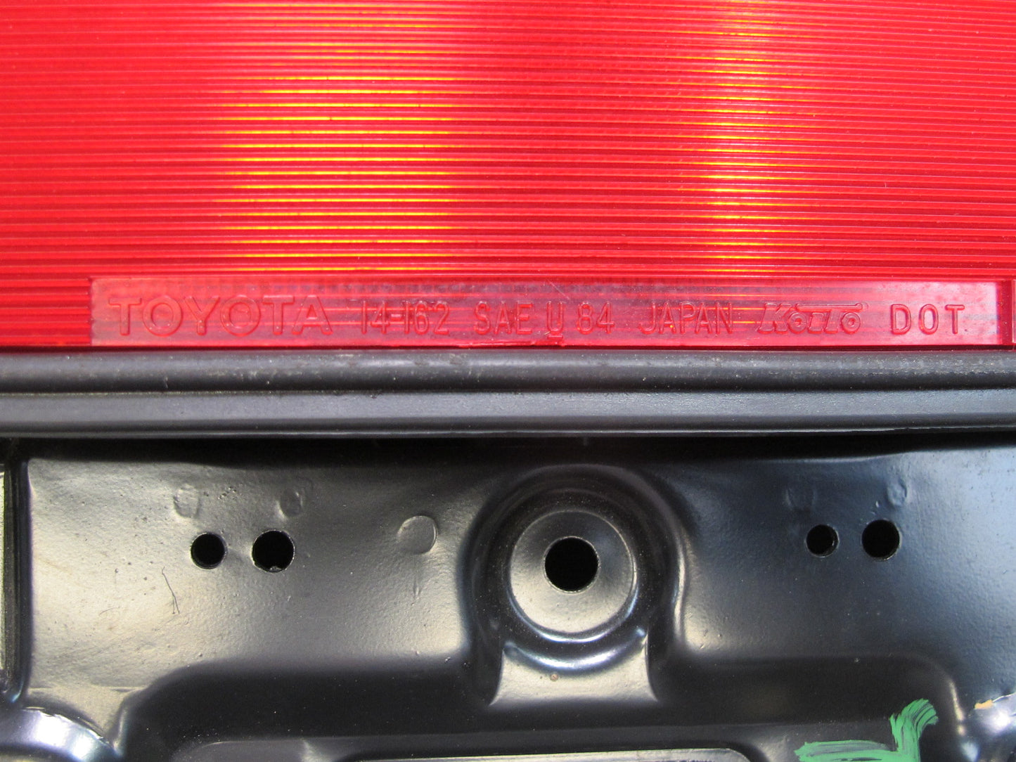 86-92 Toyota Supra MA70L NA Rear Window 3RD Third Brake Light Lamp Assembly OEM