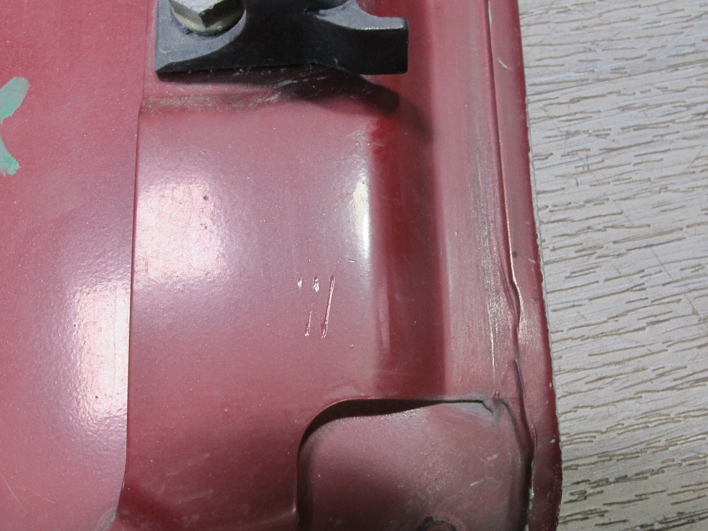 86-88 Toyota Supra MA70L Fuel Tank Filler Door Lid Cover RED Pearl Mica OEM