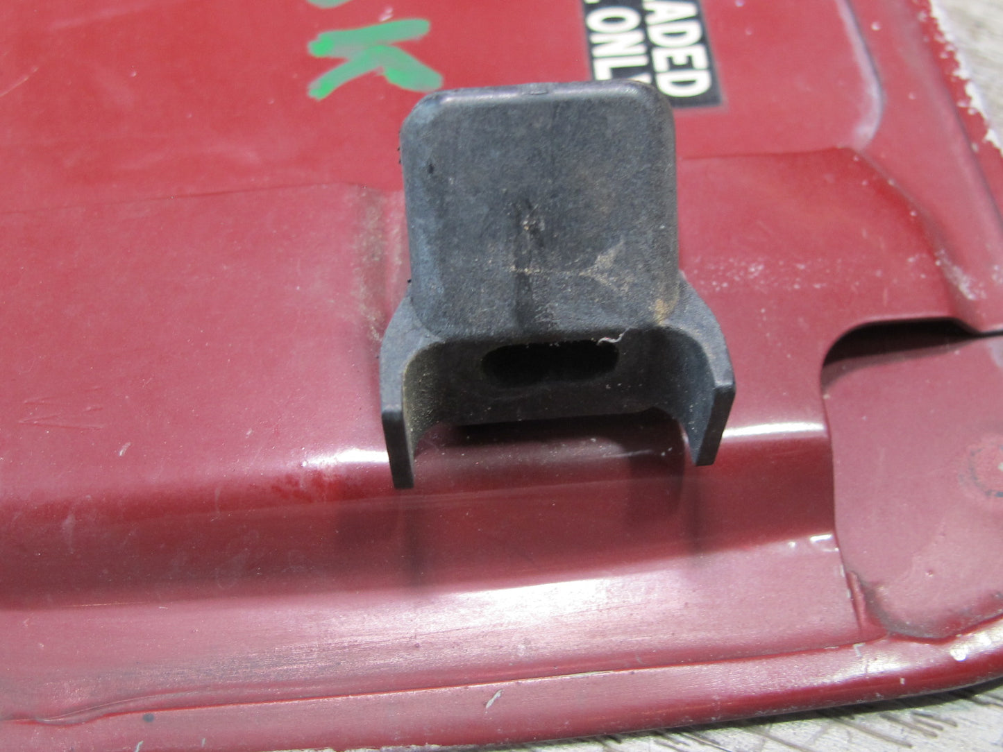 86-88 Toyota Supra MA70L Fuel Tank Filler Door Lid Cover RED Pearl Mica OEM