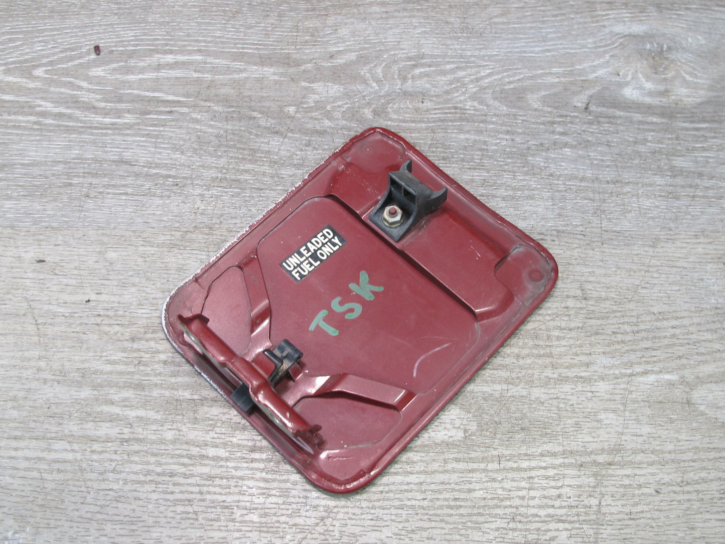 86-88 Toyota Supra MA70L Fuel Tank Filler Door Lid Cover RED Pearl Mica OEM