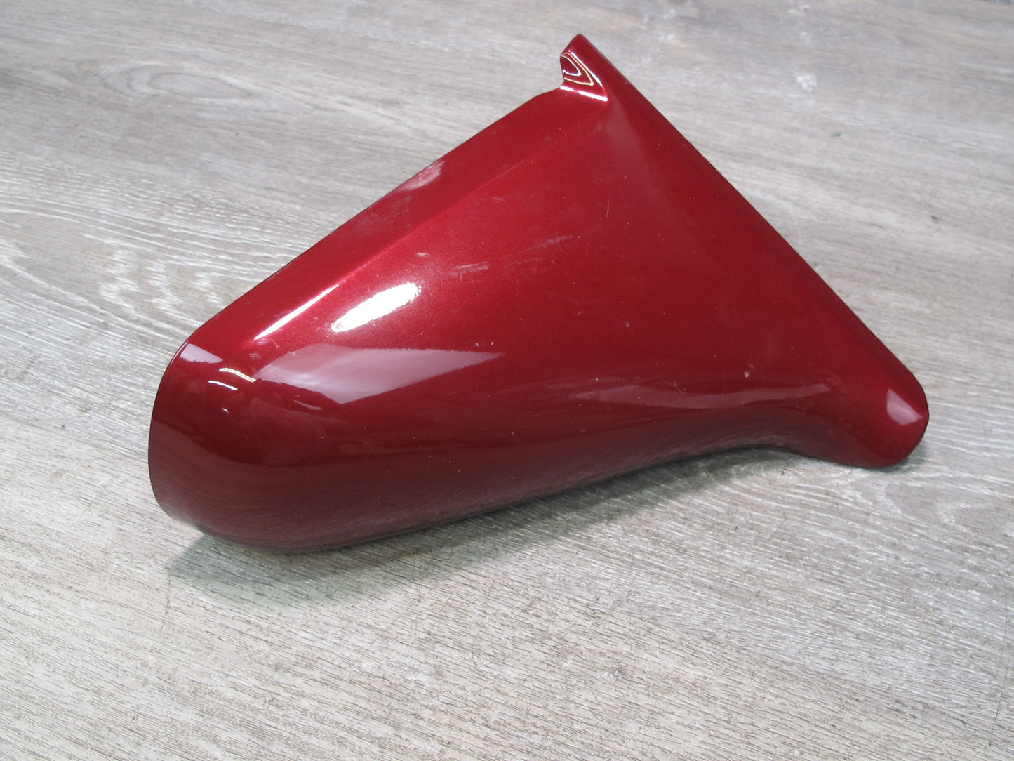 86-88 Toyota Supra MK3 Right Door Side View Exterior Power Mirror RED Pearl OEM