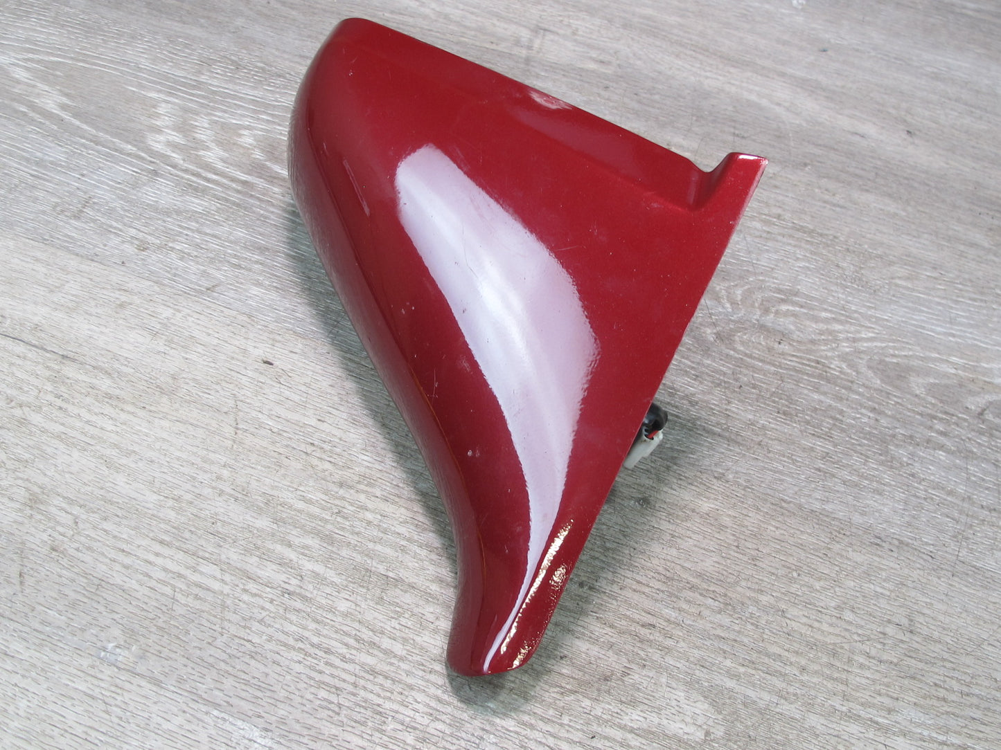 86-88 Toyota Supra MK3 Right Door Side View Exterior Power Mirror RED Pearl OEM