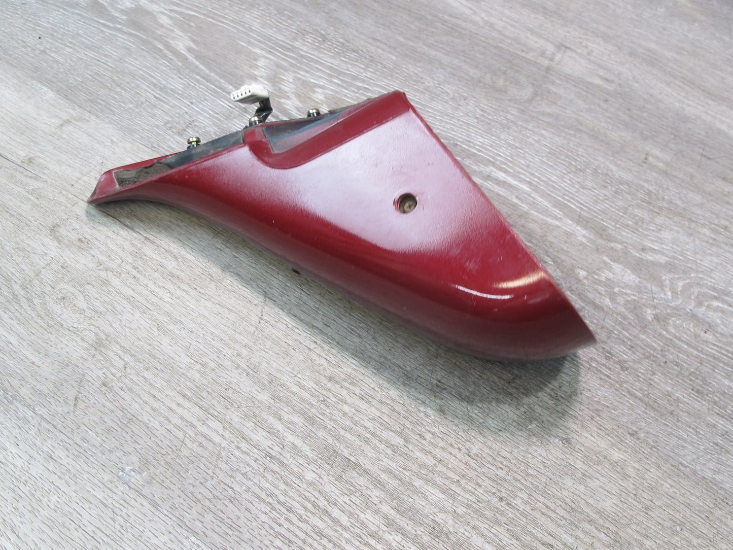 86-88 Toyota Supra MK3 Right Door Side View Exterior Power Mirror RED Pearl OEM