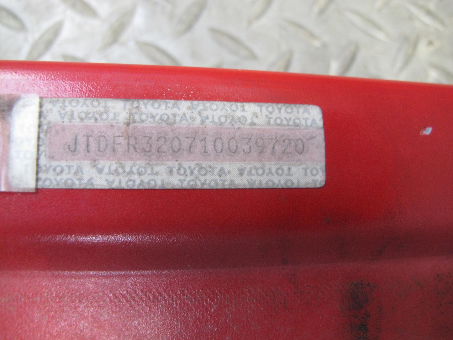 00-05 Toyota MR2 Spyder ZZW30L Front Bumper Impact Reinforcement Bar OEM