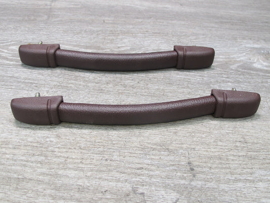 86-92 Toyota Supra MK3 Set of 2 Left & Right Overhead Grab Handle Maroon OEM