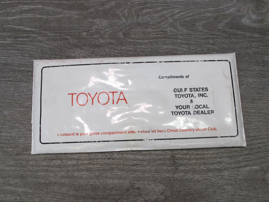 86-92 Toyota Supra MK3 Handy Glove Compartment KIT Cross Country Motor Club