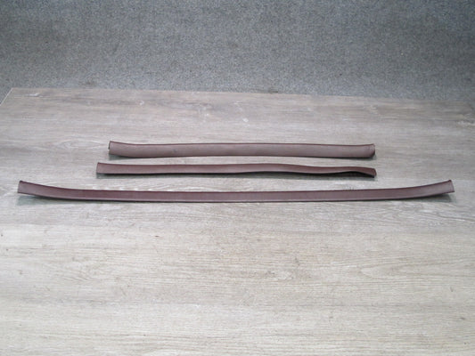 86-92 Toyota Supra MK3 Set of 3 Headliner Left Right Rear Trim Panel Maroon OEM