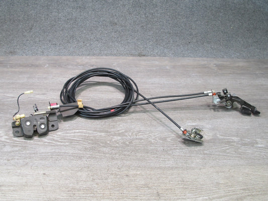 86-88 Toyota Supra MK3 Fuel Door Trunk Open Release Handle w Cable & Latch OEM