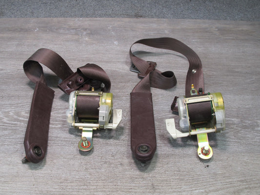 86-88 TOYOTA SUPRA MK3 FRONT LEFT & RIGHT SIDE SEATBELT RETRACTOR SET OEM