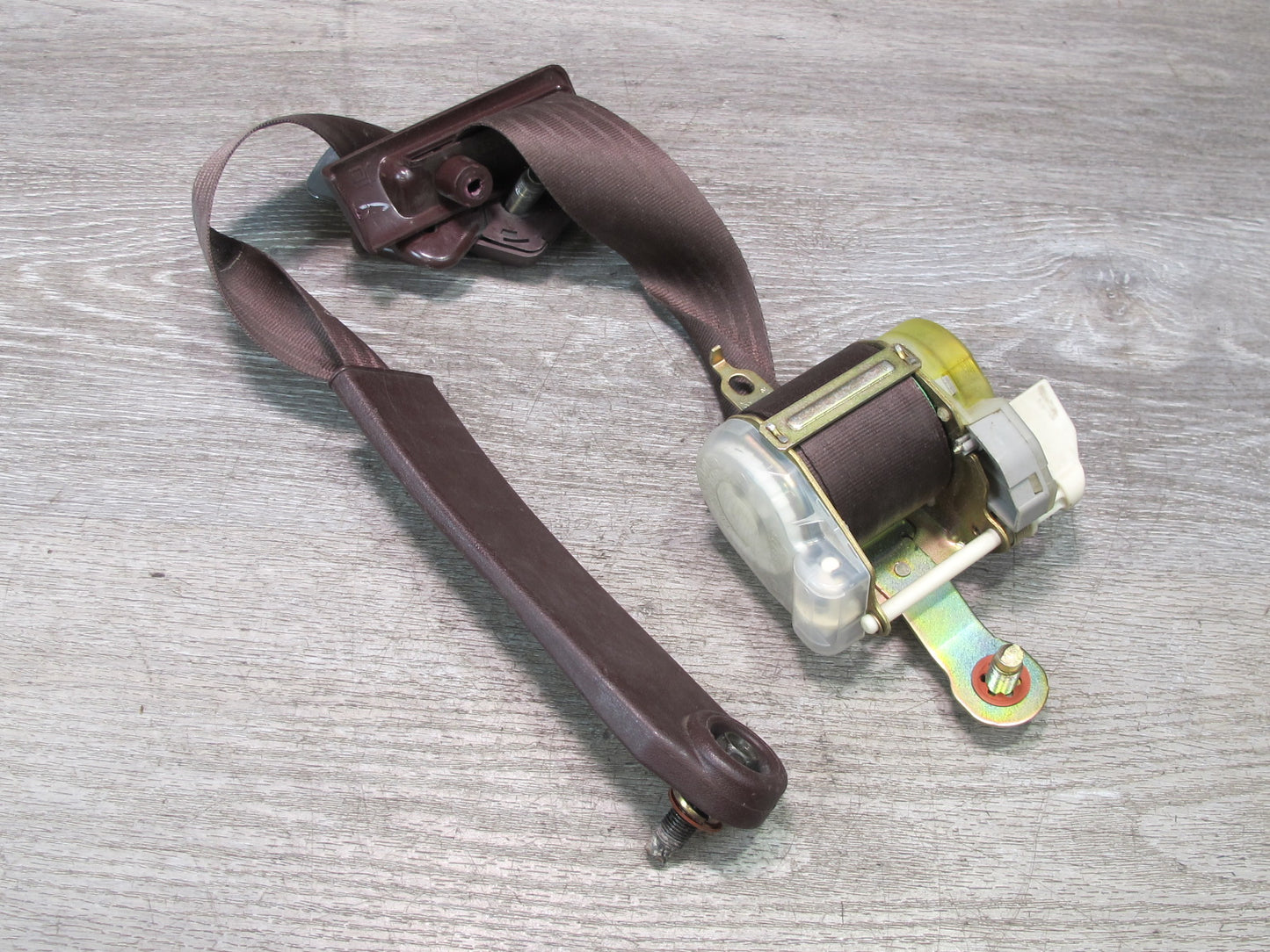 86-88 TOYOTA SUPRA MK3 FRONT LEFT & RIGHT SIDE SEATBELT RETRACTOR SET OEM