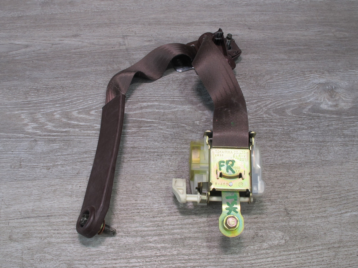 86-88 TOYOTA SUPRA MK3 FRONT LEFT & RIGHT SIDE SEATBELT RETRACTOR SET OEM