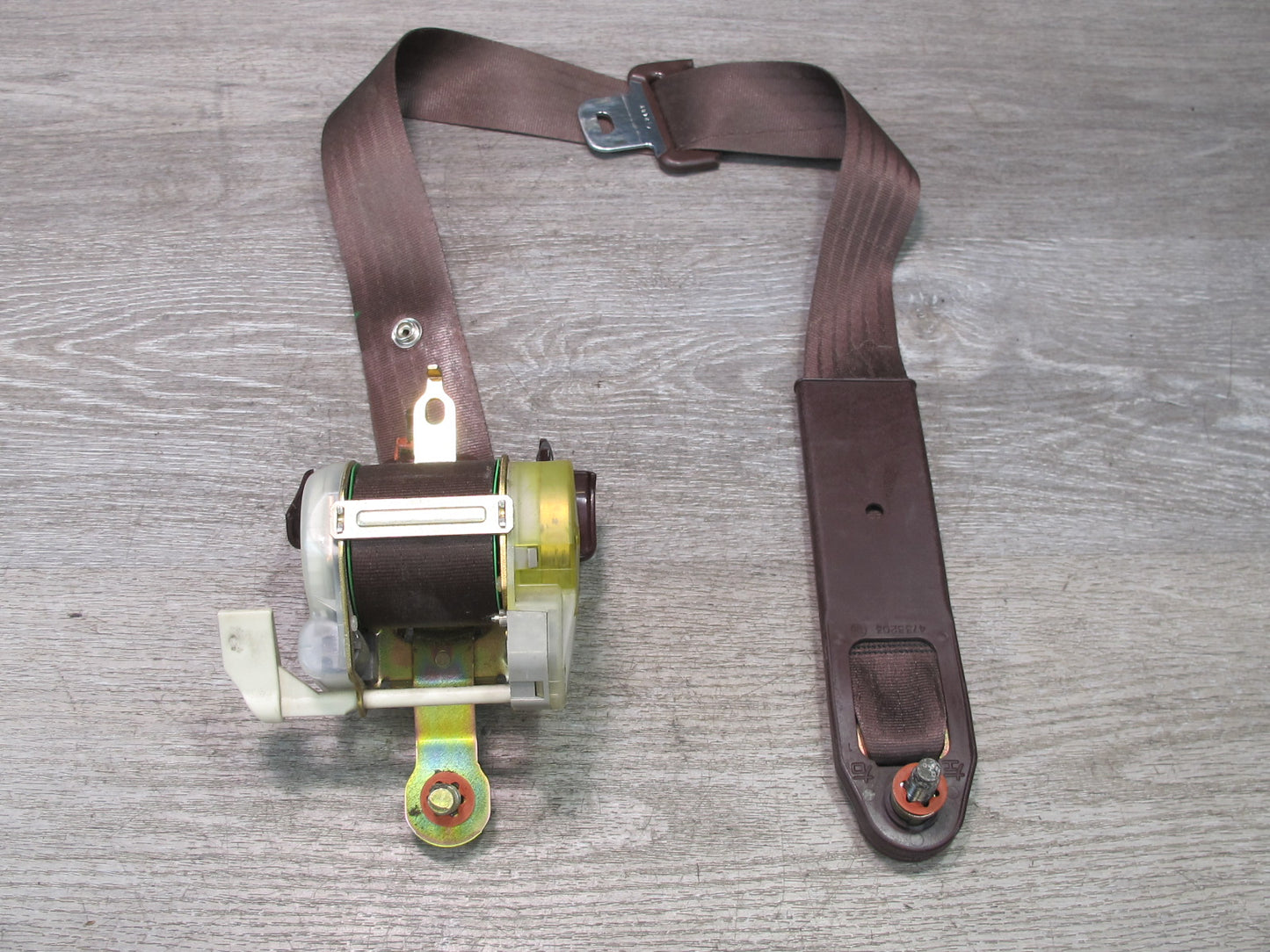 86-88 TOYOTA SUPRA MK3 FRONT LEFT & RIGHT SIDE SEATBELT RETRACTOR SET OEM
