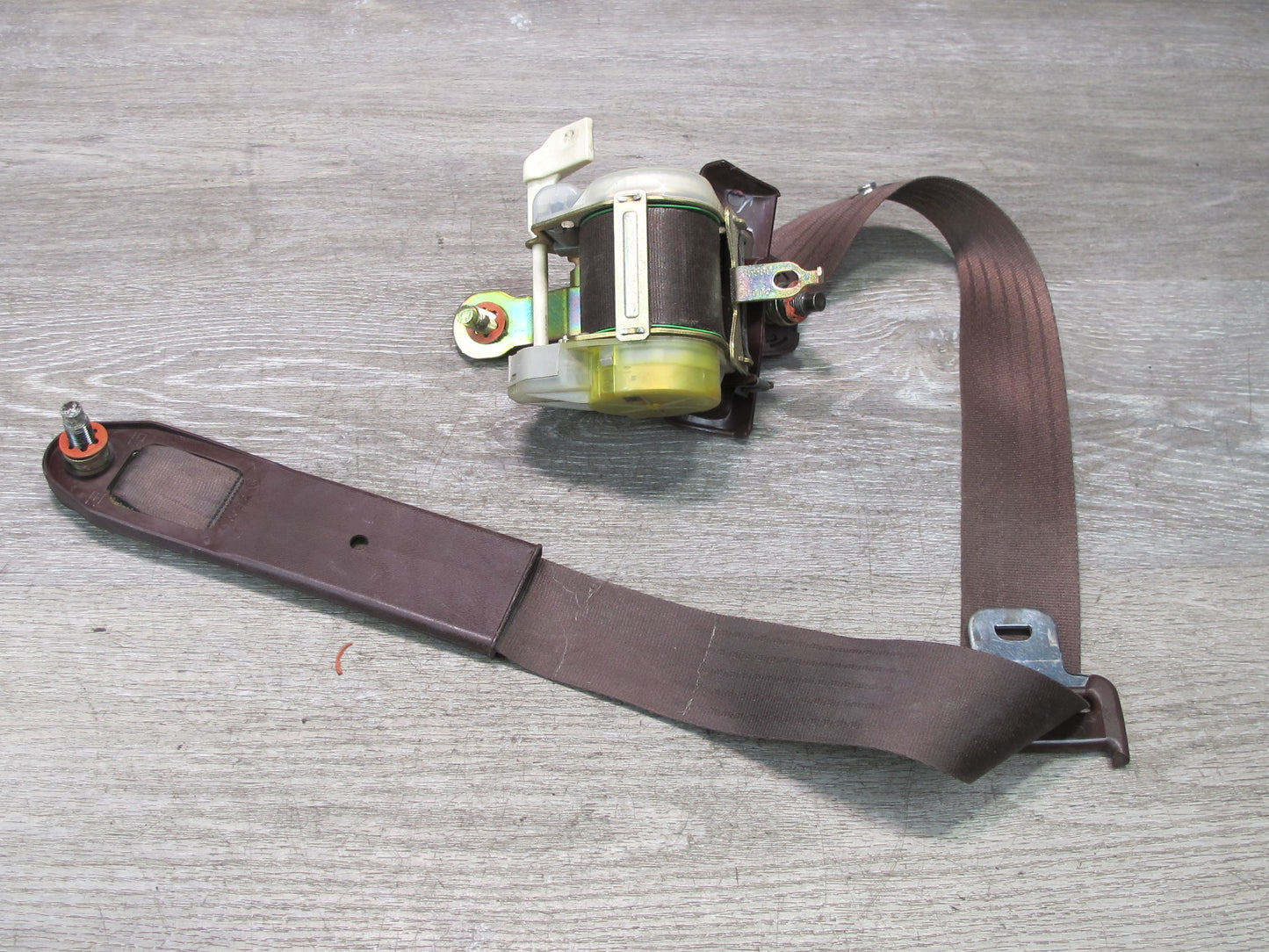 86-88 TOYOTA SUPRA MK3 FRONT LEFT & RIGHT SIDE SEATBELT RETRACTOR SET OEM