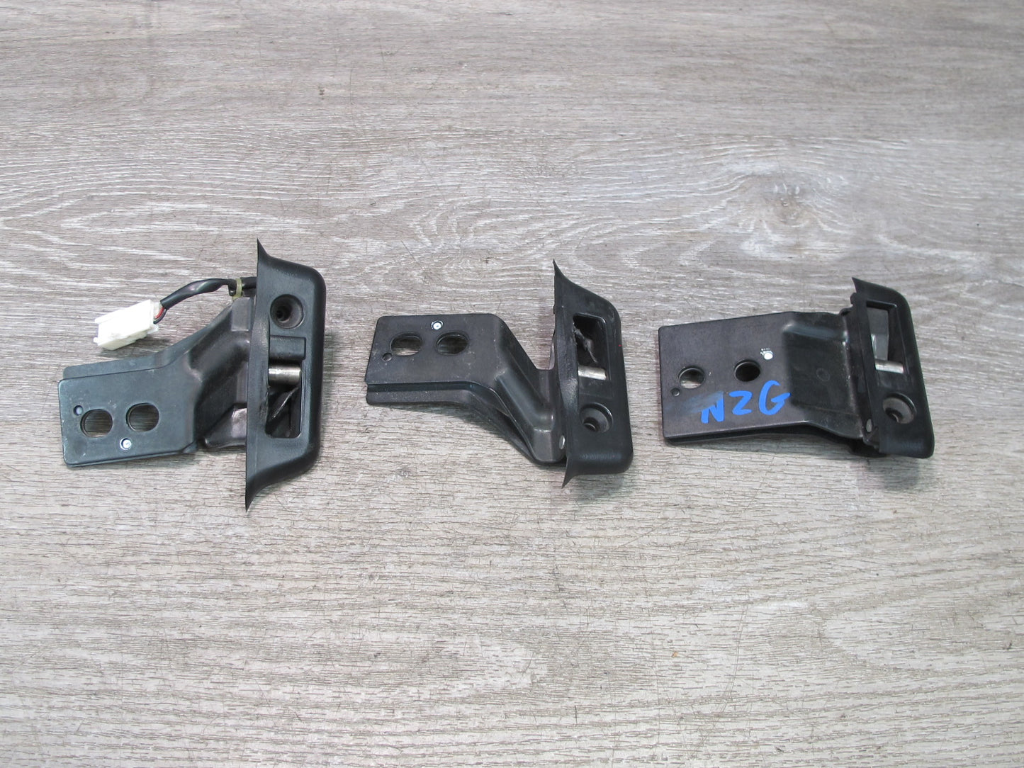 07-09 Nissan 350Z Z33 Convertible Set of 3 Roof Soft TOP Lock Latch Striker OEM