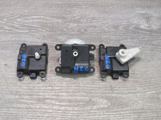 07-09 Nissan 350Z Z33 Convertible Set of 3 A/C Heater Flap Actuator Motor OEM
