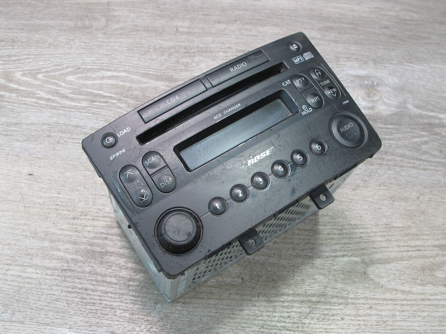 07-09 Nissan 350Z Z33 Radio AM FM CD Changer Player Receiver Head Unit Bose OEM