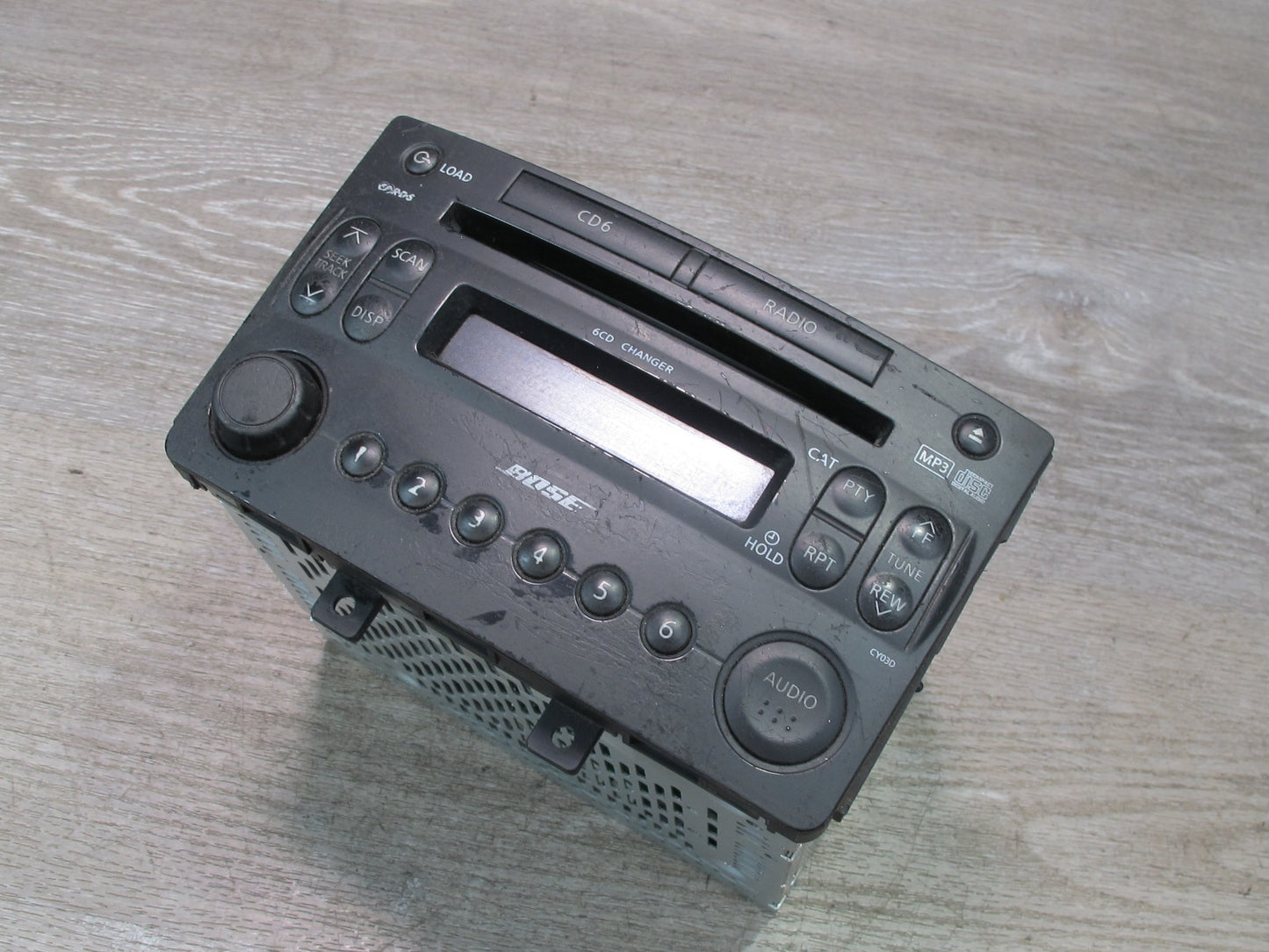 07-09 Nissan 350Z Z33 Radio AM FM CD Changer Player Receiver Head Unit Bose OEM