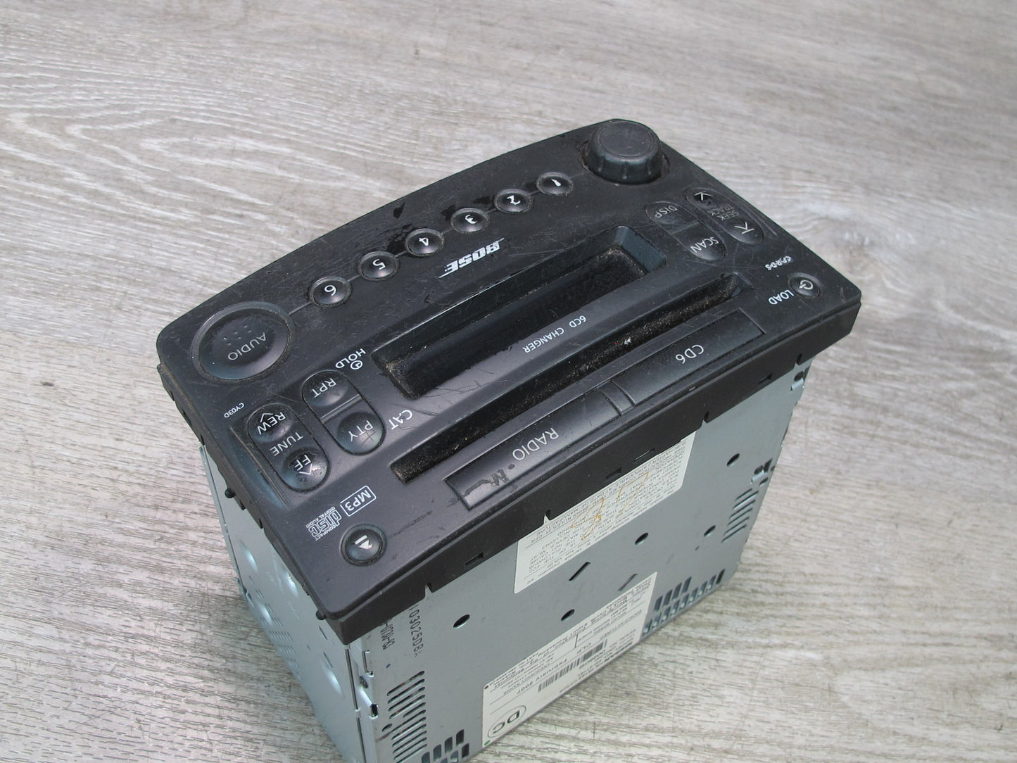 07-09 Nissan 350Z Z33 Radio AM FM CD Changer Player Receiver Head Unit Bose OEM