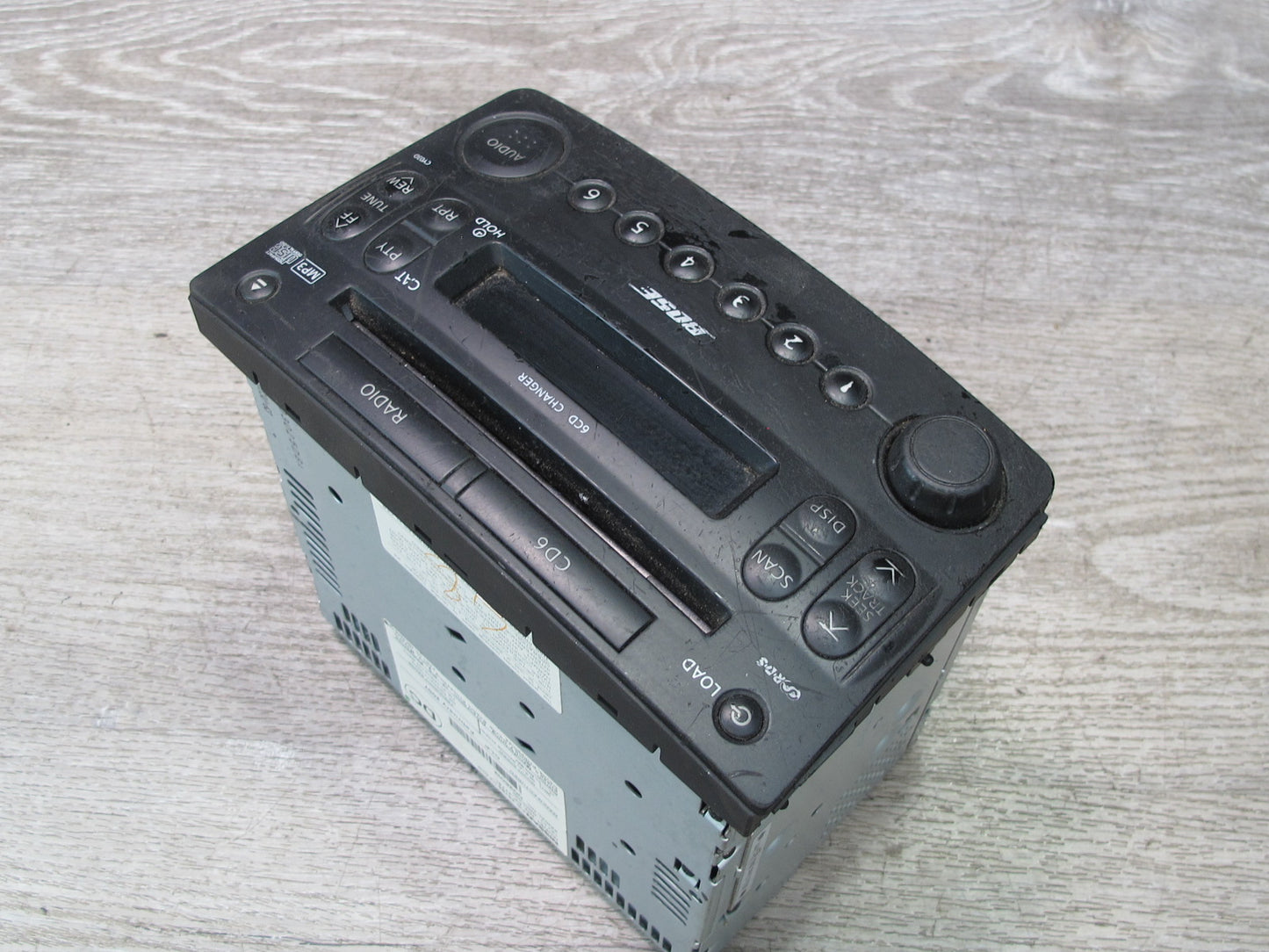 07-09 Nissan 350Z Z33 Radio AM FM CD Changer Player Receiver Head Unit Bose OEM