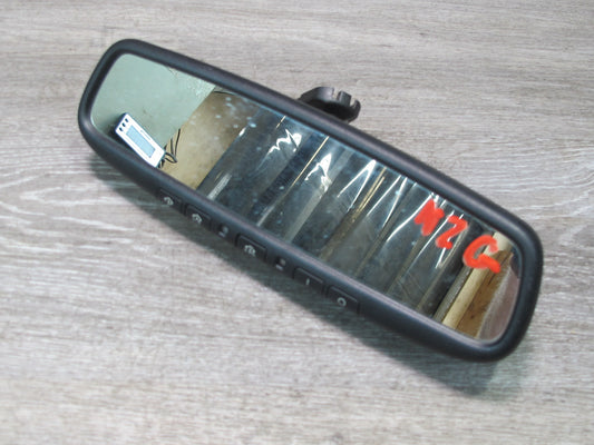 06-09 Nissan 350Z Convert Auto Dimming Interior Rear View Mirror w Homelink OEM